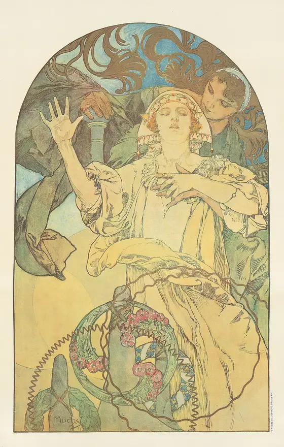 De Forest Phonofilm by Alphonse Mucha
