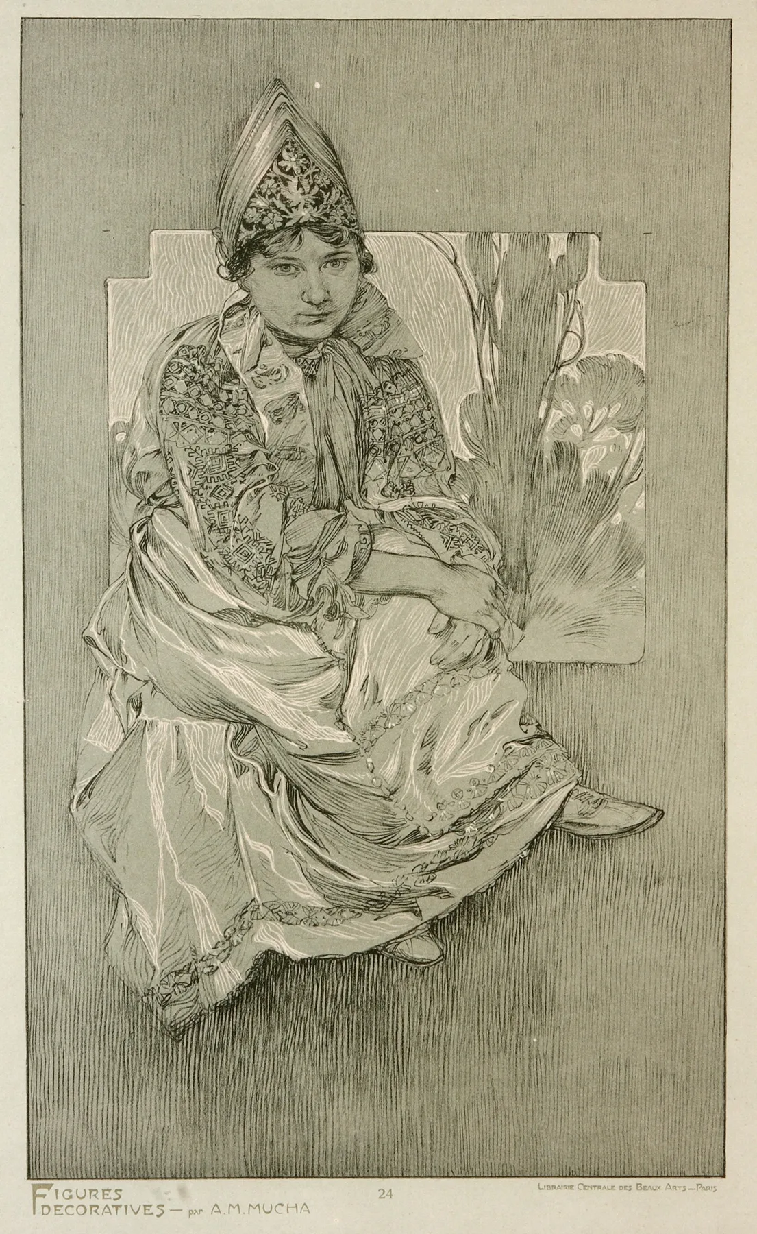 Figures Décoratives by Alphonse Mucha