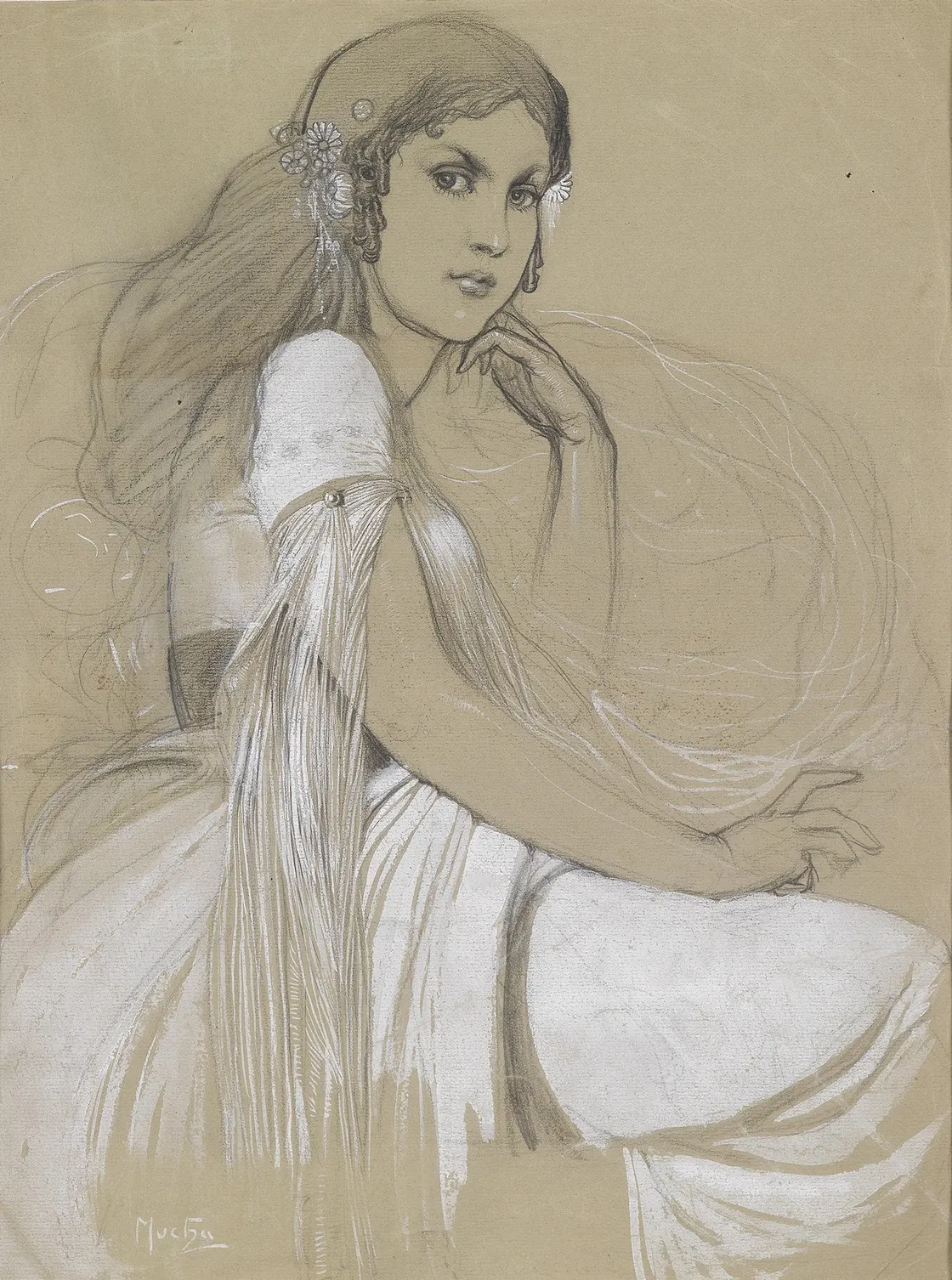 Late Mucha and the turn toward private presence