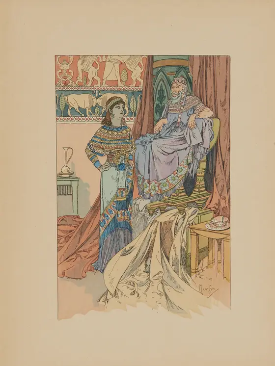 Rama by Alphonse Mucha