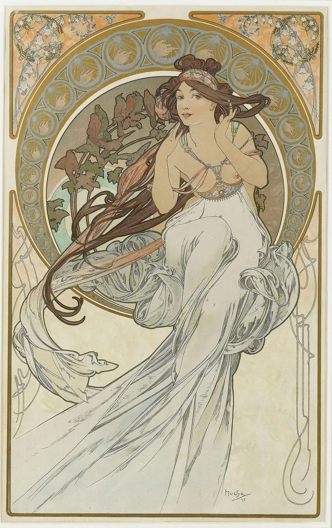 Decorative constellations and paired panels